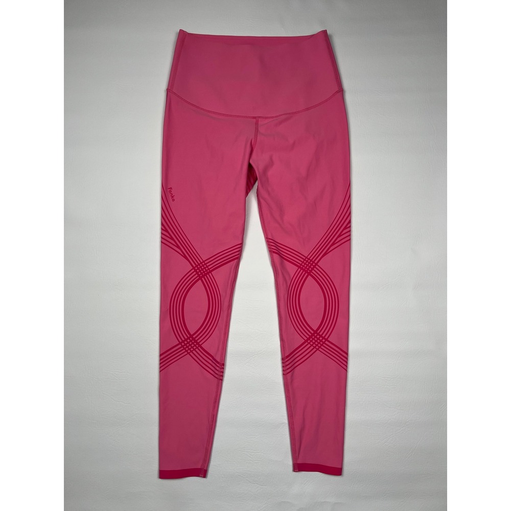 Fanka Body Sculpting Leggings Women's Small Pink Athletic Compression Yoga